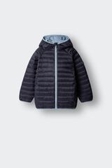 Springfield Kids Casaco b&aacute;sico acolchoado para crian&ccedil;a azul