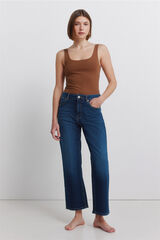 Springfield Jeans cintura m&eacute;dia azul