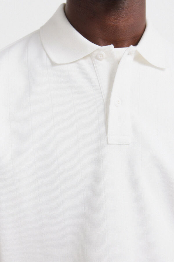 Springfield Polo em estrutura regular fit branco