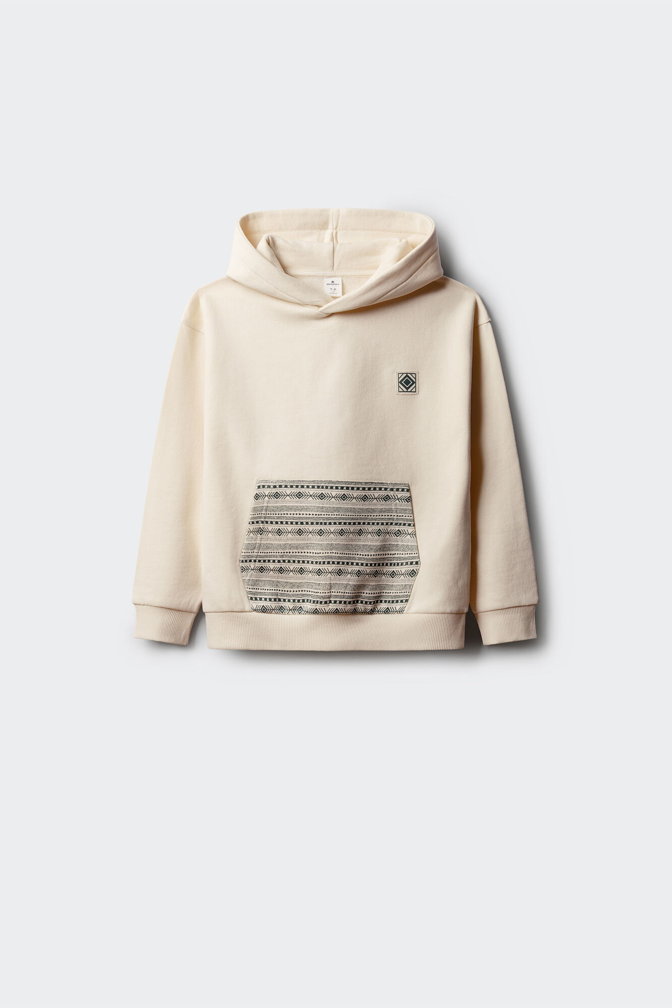 Springfield Kids Sweatshirt &eacute;tnica com bolso para crian&ccedil;a