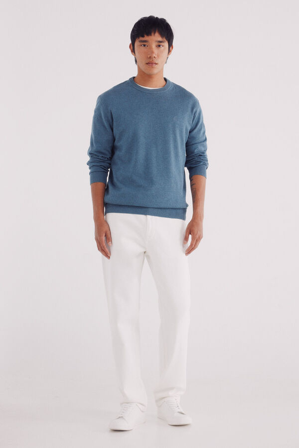 Springfield Camisola básico azul