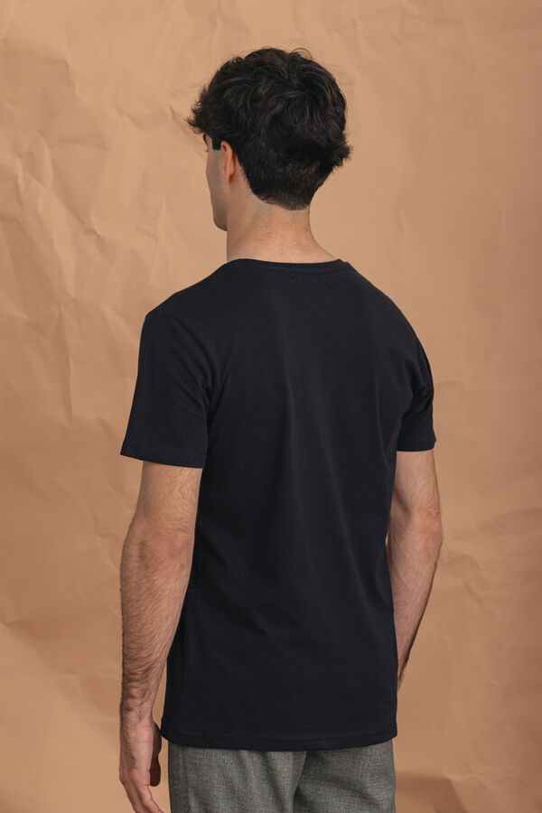 Celopman Camiseta b&aacute;sica negro