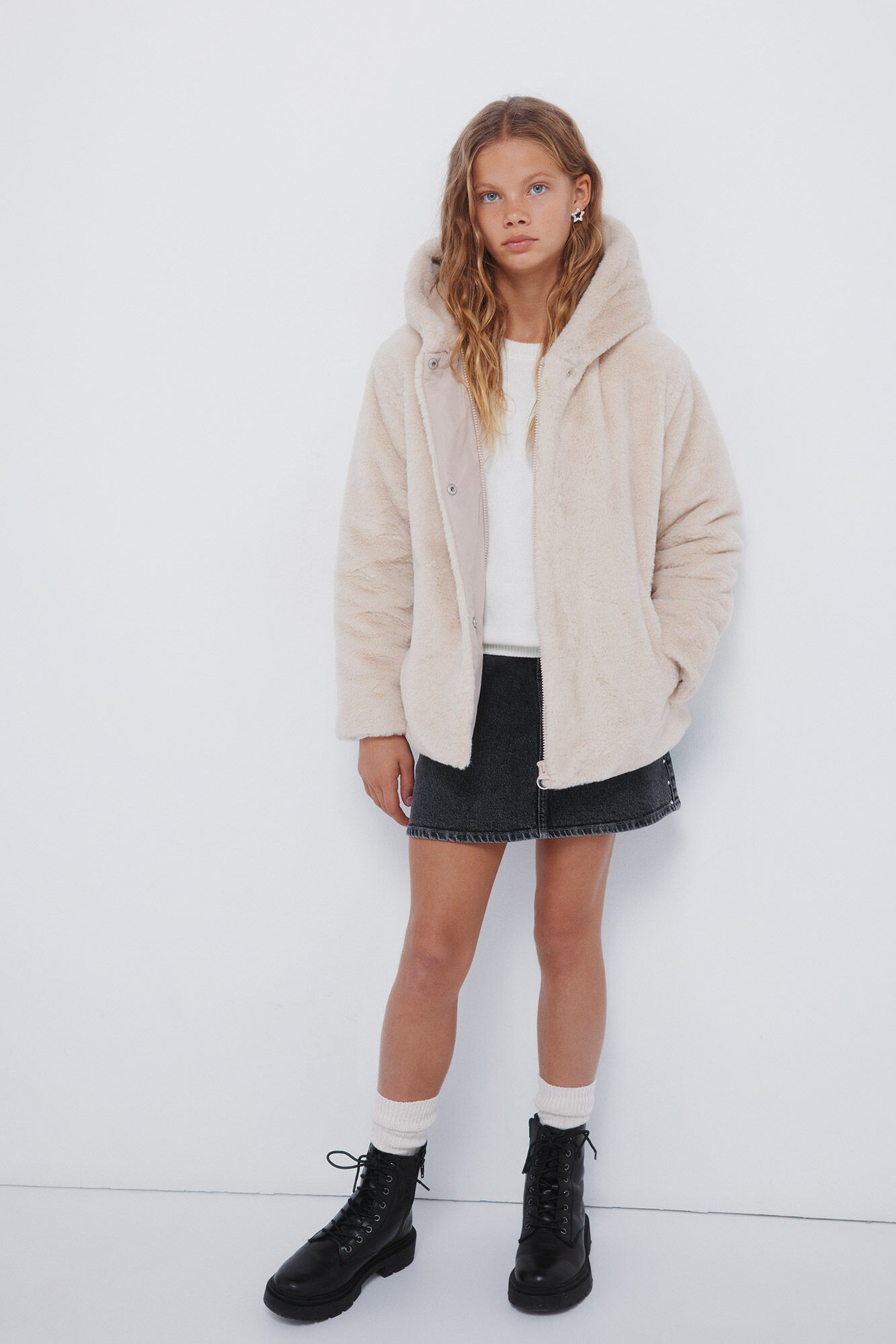 Springfield Kids Abrigo de pelo ni&ntilde;a