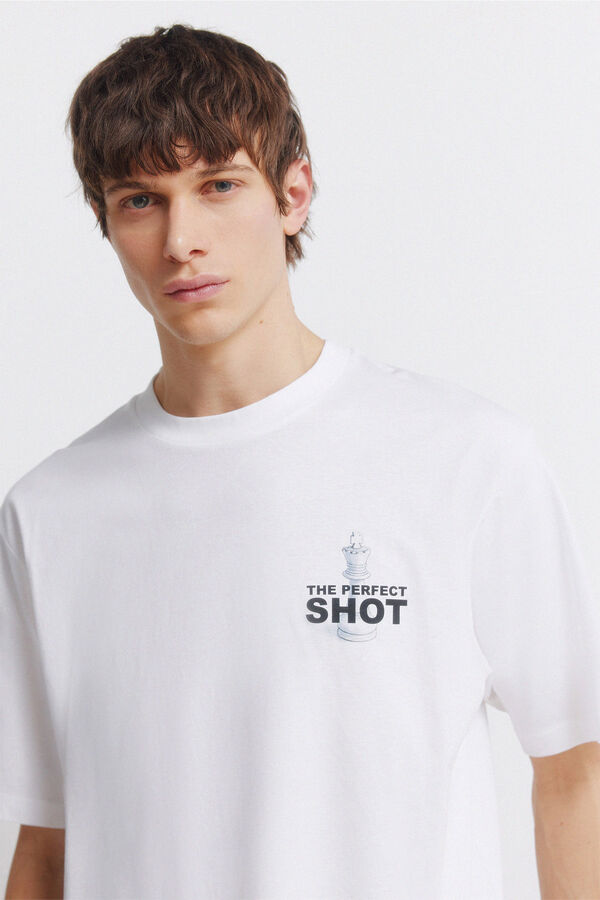 Springfield T-shirt perfect shot branco