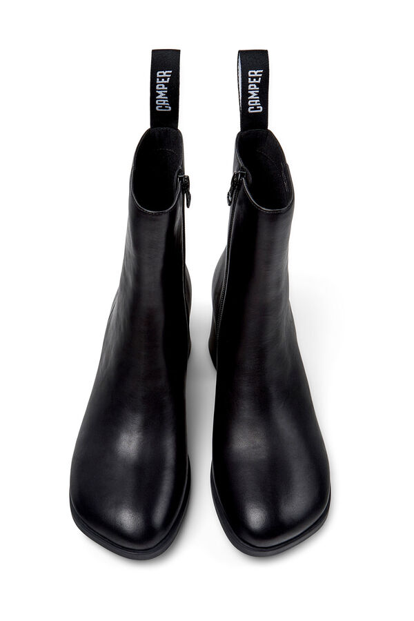 Camper Bot&iacute;n de Tac&oacute;n Medio marr&oacute;n