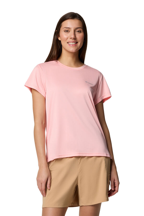 Columbia Camiseta técnica feminina BlueVista Hill™ da Columbia rosa