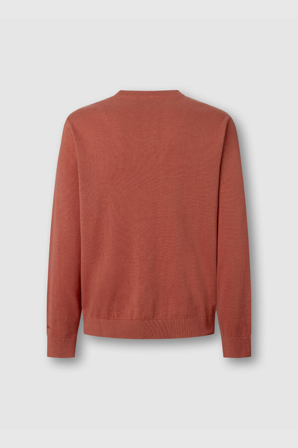 Pepe Jeans Round neck jumper with logo red