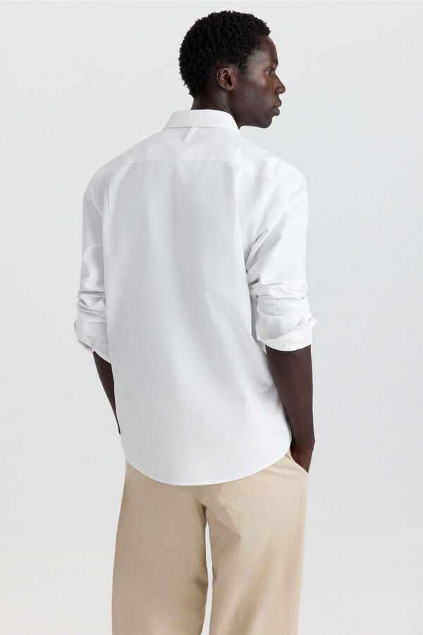Springfield Camisa oxford branco