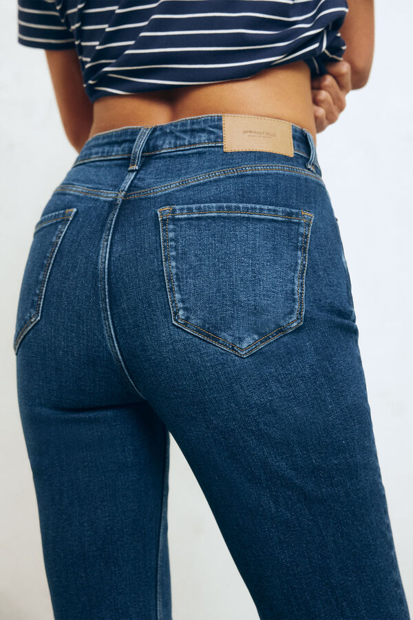 Springfield Jeans bootcut azul