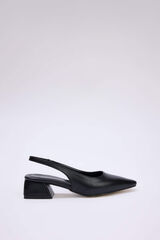 Trendyol Sapatos de salto sem calcanhar preto