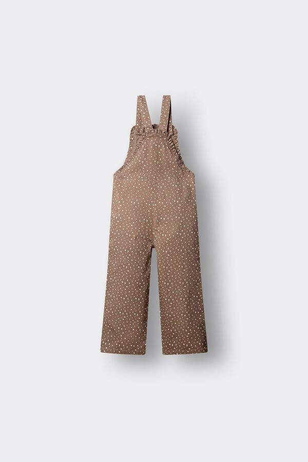 Springfield Kids Jardineiras de flores para menina cru