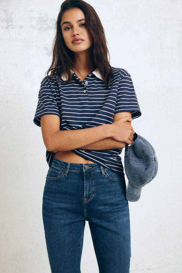 Springfield Jeans bootcut azul