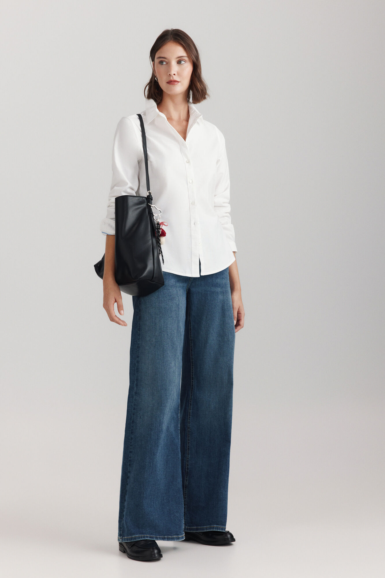 Springfield Blusa b&aacute;sica oxford