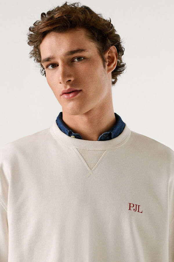 Pepe Jeans  Sweatshirt de manga comprida bege