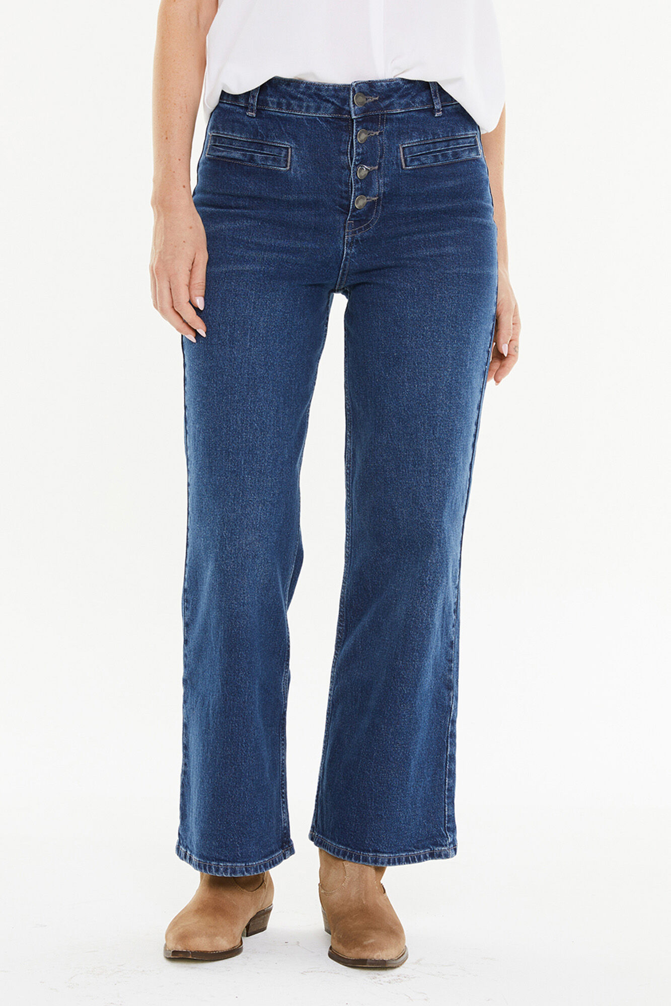 Systemaction Cal&ccedil;a largas com bolsos debrum