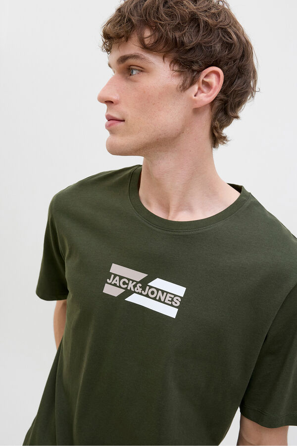 Jack & Jones T-shirt regular fit verde