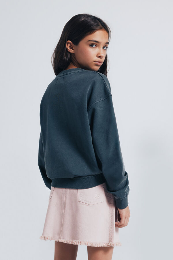 Springfield Kids Saia com franjas de menina rosa