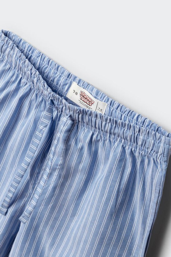 Springfield Kids Pijama curto de licen&ccedil;a "Looney Tunes" para menino azul