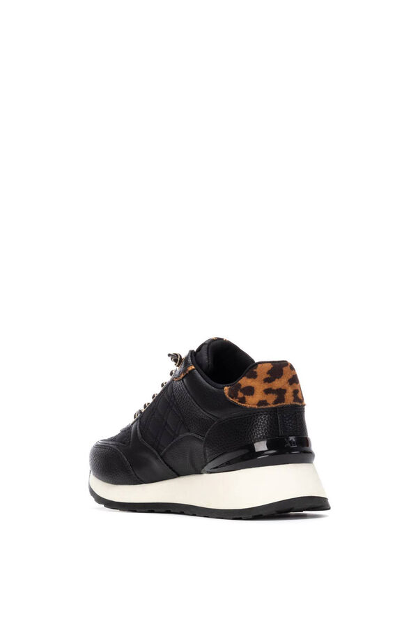 XTI Zapato Sra Textil negro