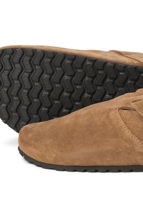 Jack & Jones Tamancos em croute com fivela cru