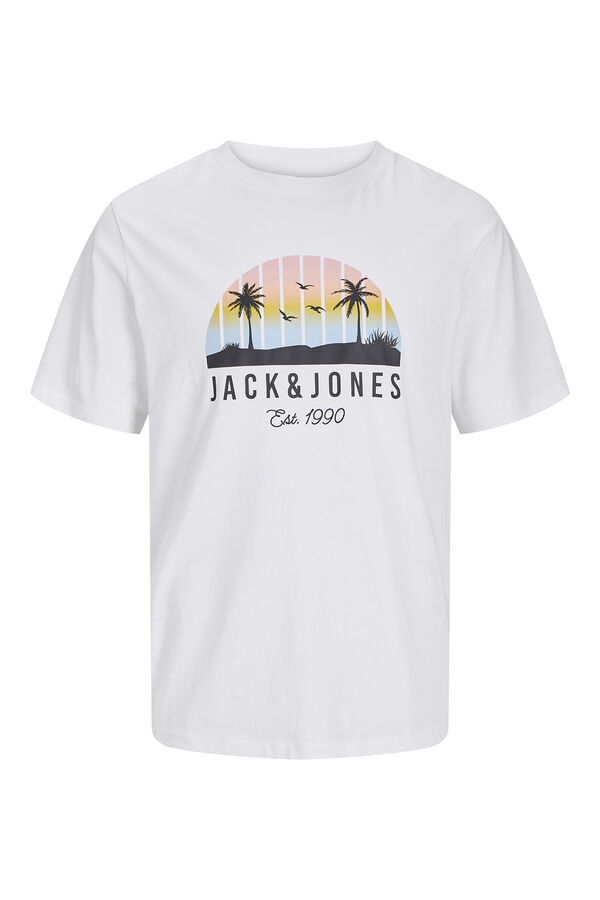 Jack & Jones PLUS Pack x2 camisetas est&aacute;ndar fit Plus negro