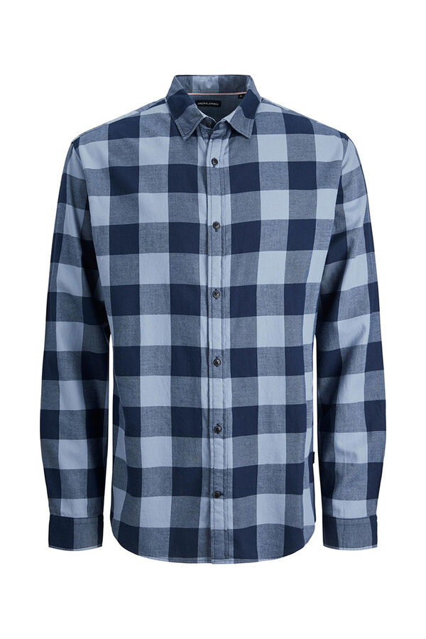 Jack & Jones Camisa cuadros azul