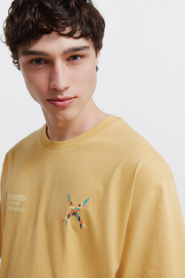 Springfield T-shirt waves estampado