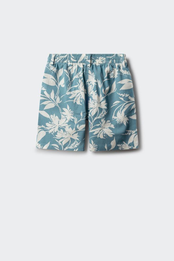 Springfield Kids Bermudas de flores para menino azul