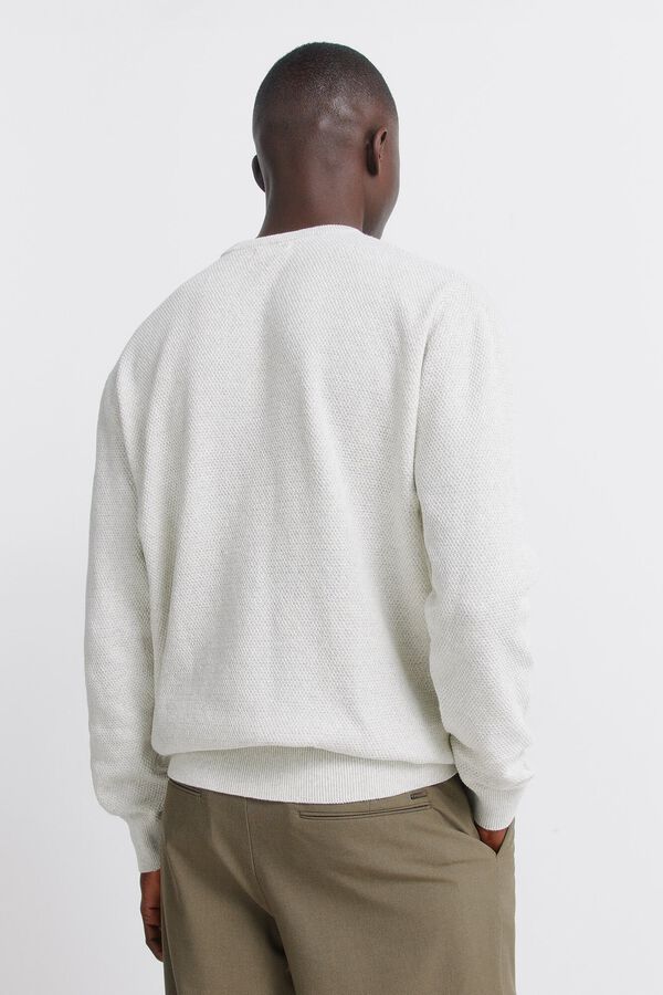 Springfield Camisola de estrutura dupla cinzento