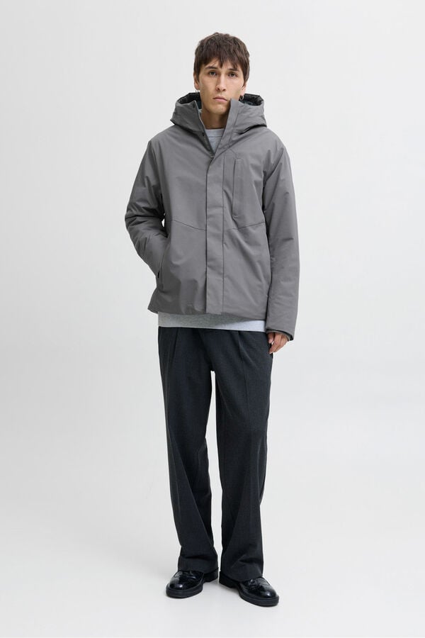 Jack & Jones Casaco impermeável cinzento