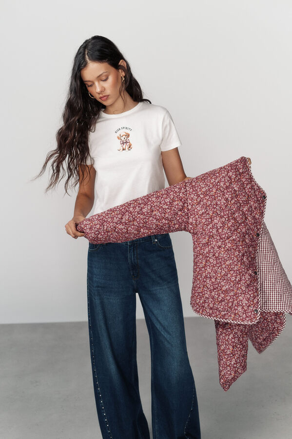 High Spirits T-shirt Waggy bege