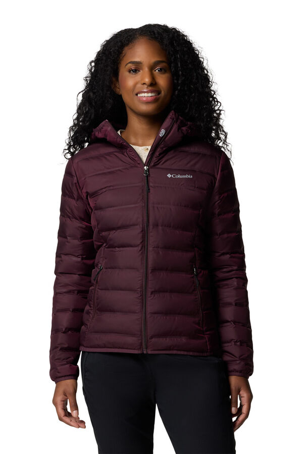 Columbia Jaqueta feminina com capuz Lake 22™ II rosa