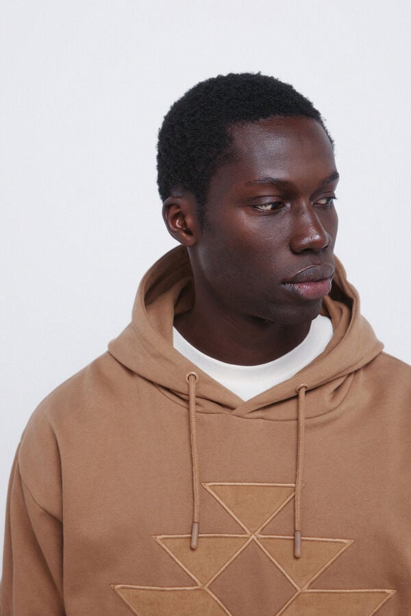 Springfield Sweatshirt com capuz Native Capuz castanho