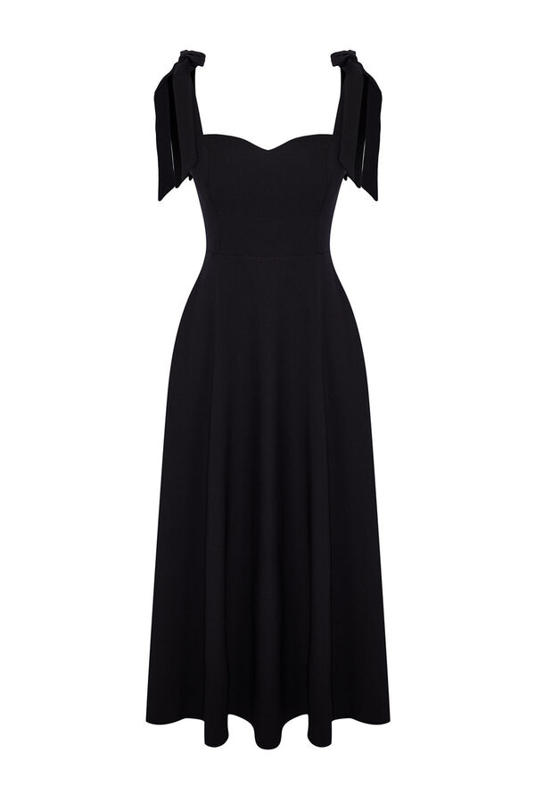 Trendyol Vestido de noite preto