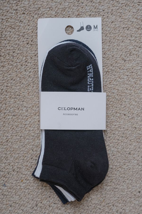 Celopman Pack 3 meias preto