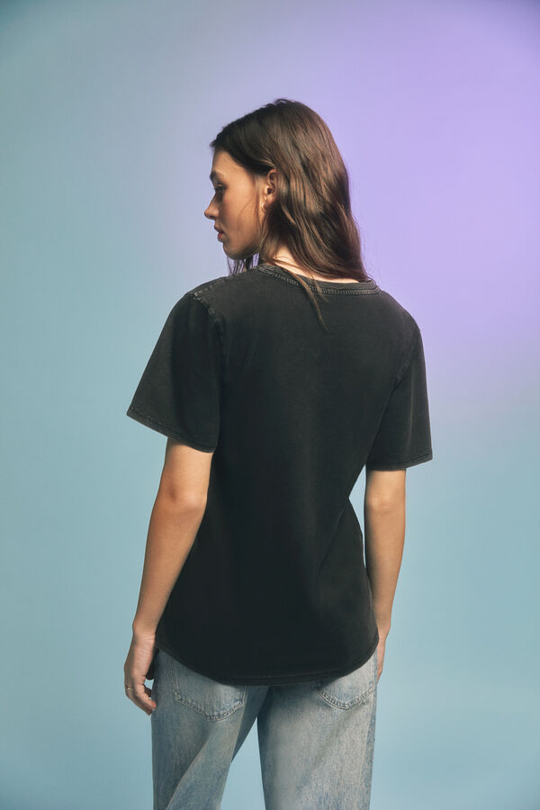 Springfield Camisola gráfica cinzento