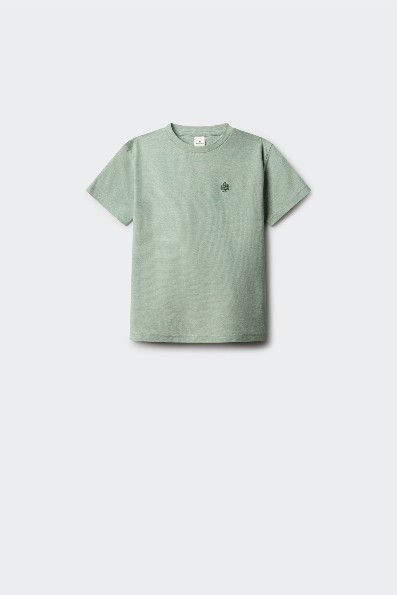 Springfield Kids T-shirt de manga curta com microrriscas para menino