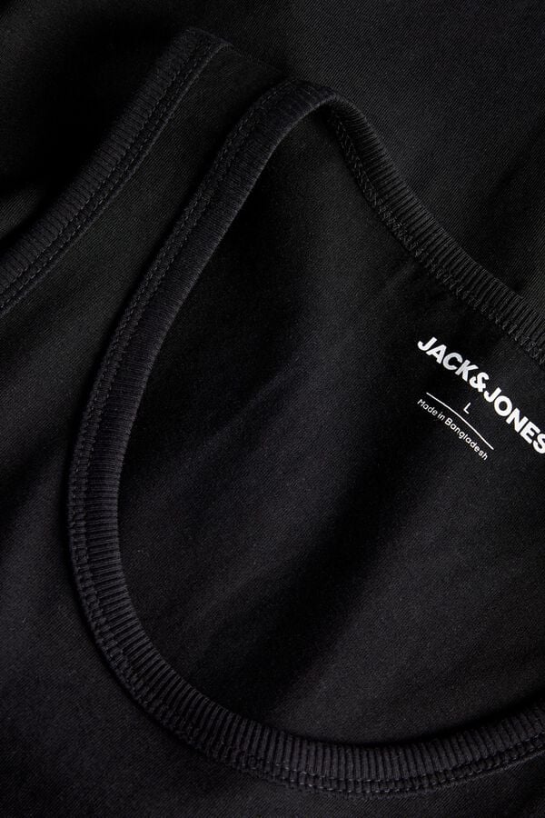 Jack & Jones Camiseta tirantes regular fit negro