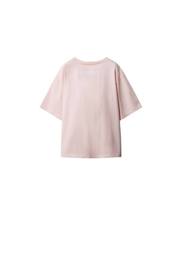 Springfield "Los locos" short sleeve T-shirt pink