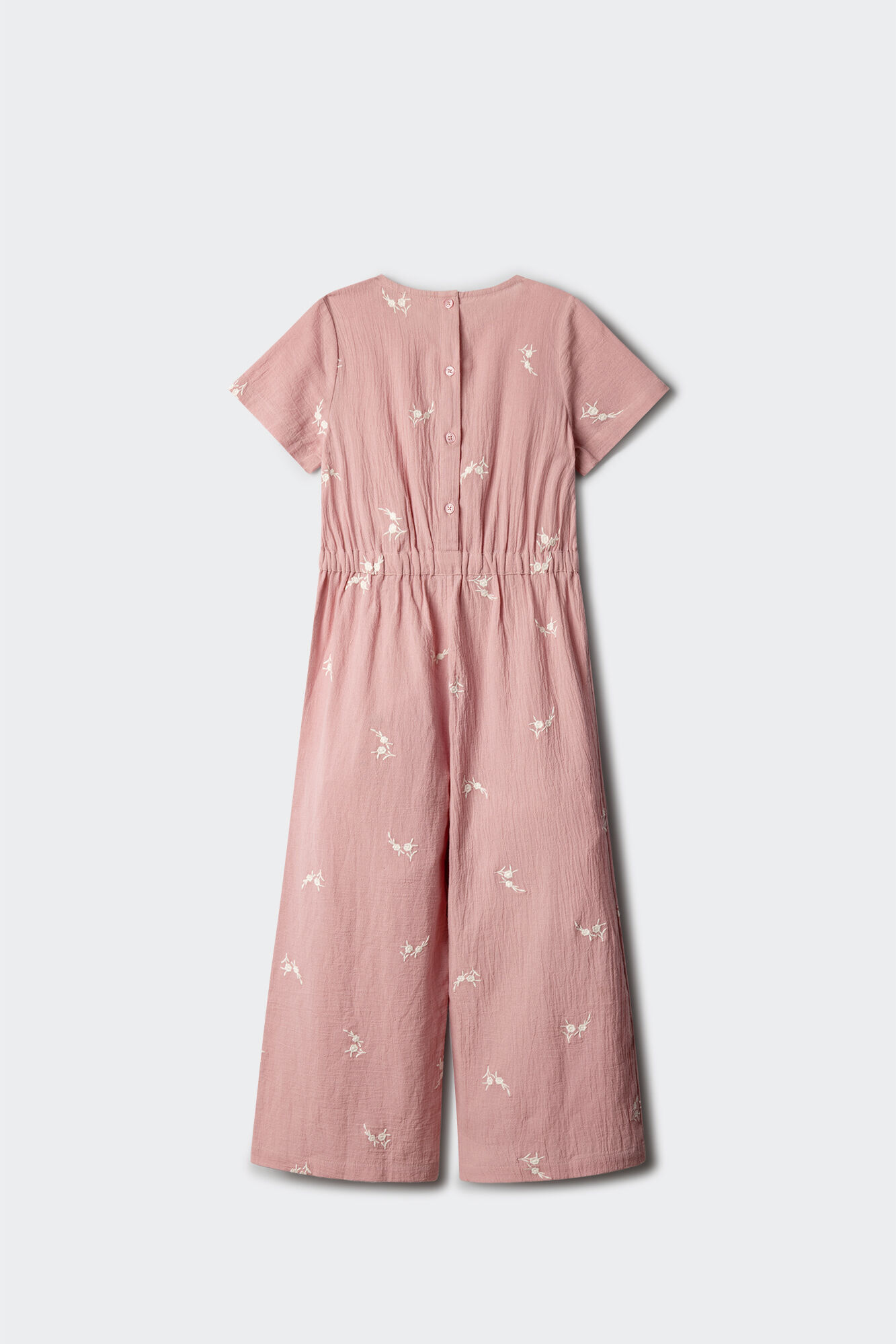 Springfield Kids Macac&atilde;o com bordados de menina