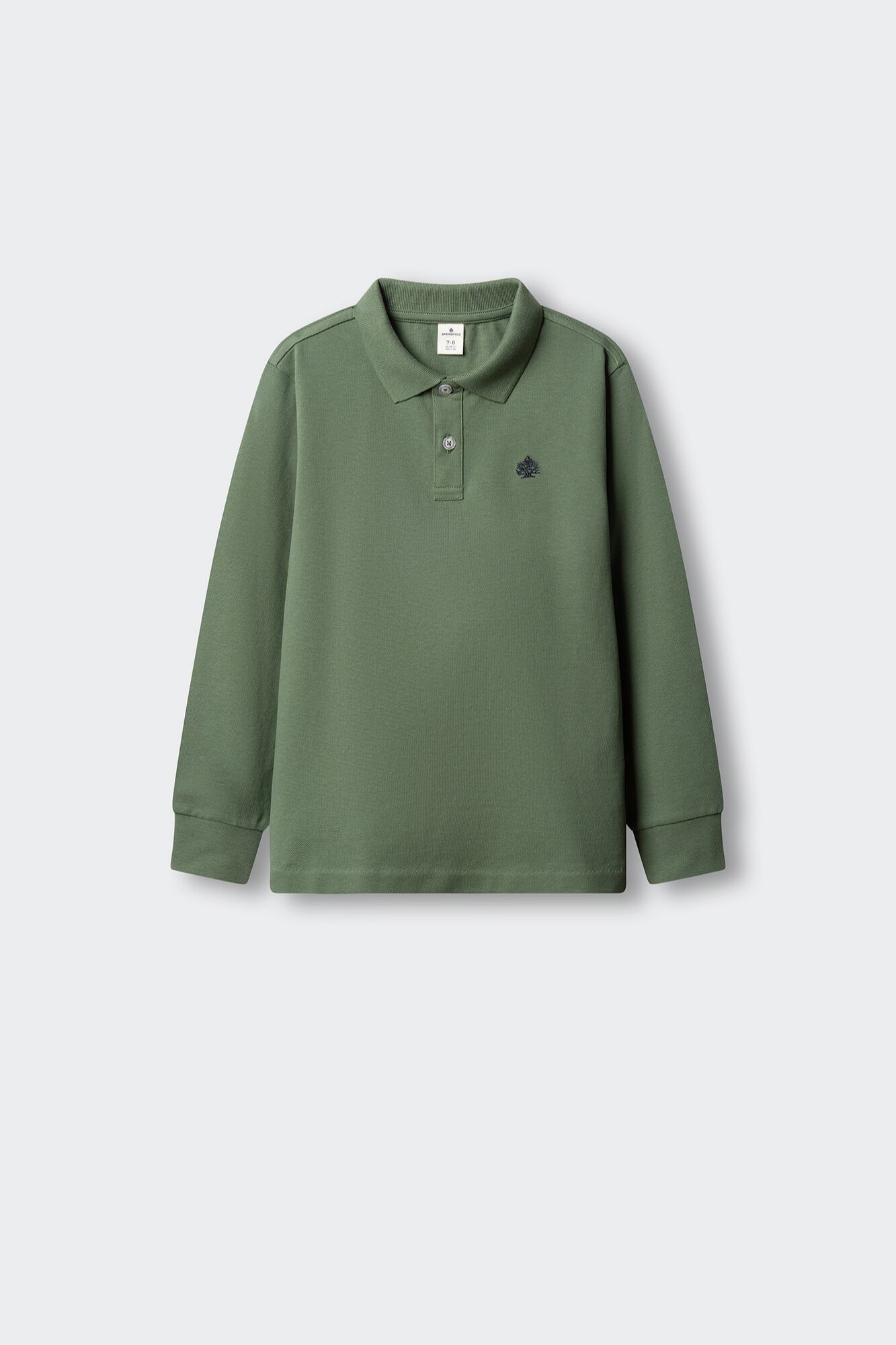 Springfield Kids Polo de manga comprida b&aacute;sico para menino