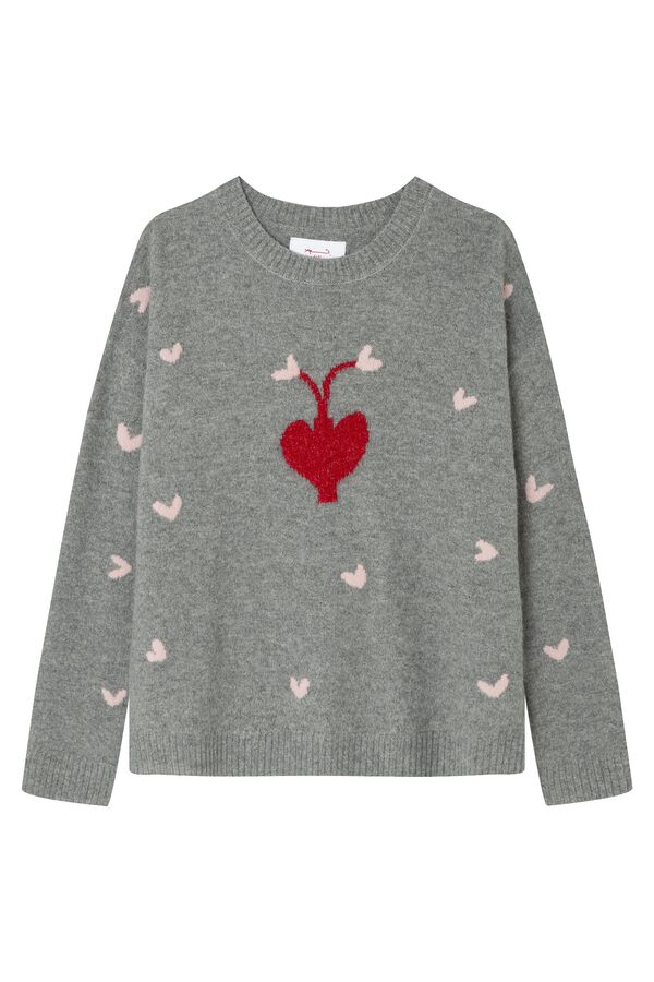 Springfield Camisola p&eacute;talas azul