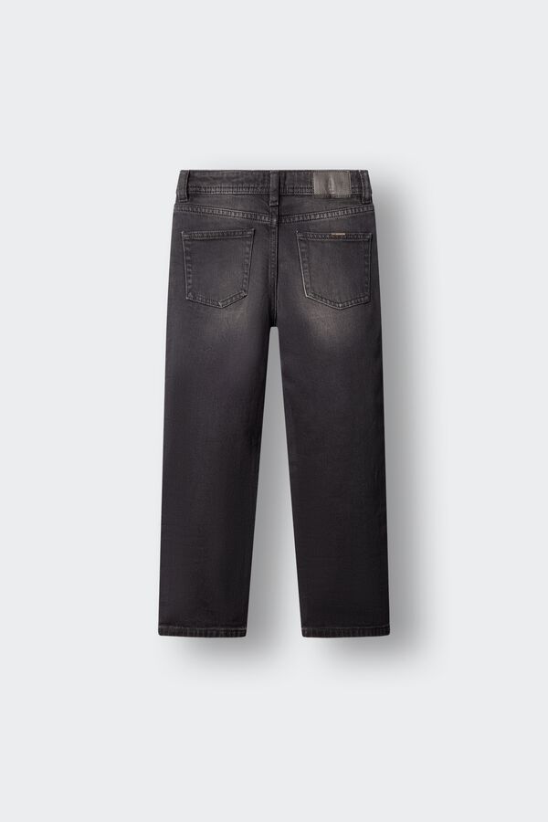 Springfield Kids Cal&ccedil;as de ganga regular para menino preto