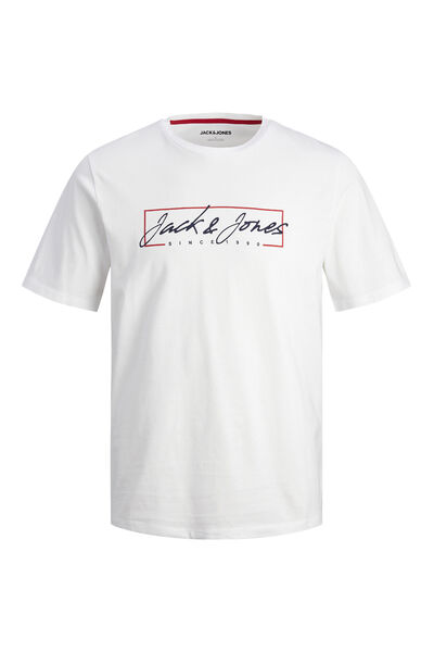 Springfield Camiseta fit estándar Plus blanco