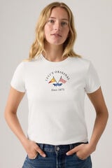Levi's T-shirt de manga curta branco