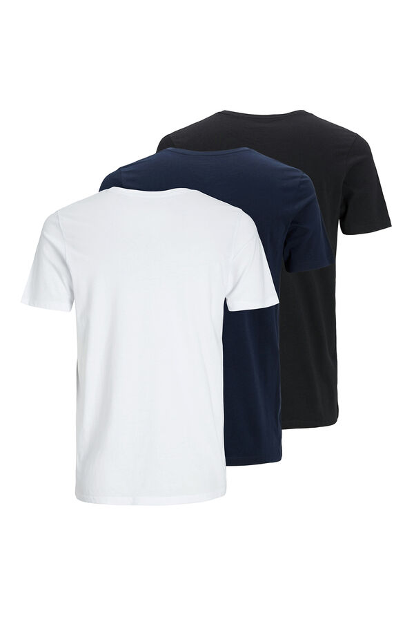 Jack & Jones Pack de 3 t-shirts branco