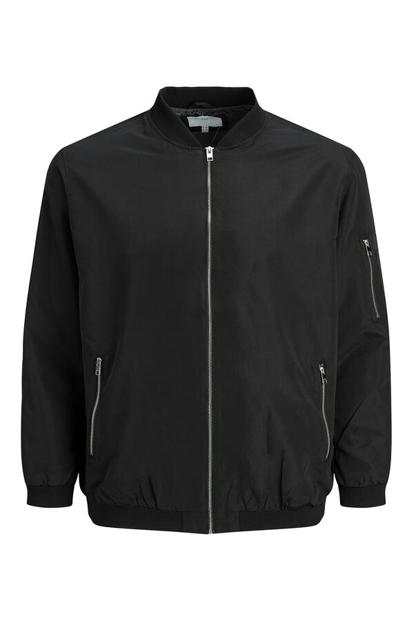 Jack & Jones PLUS Jaqueta Bomber PLUS preto