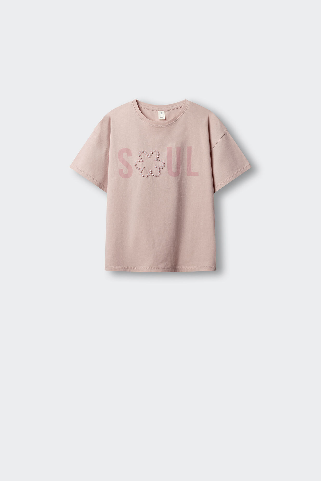 Springfield Kids Camiseta manga corta perlas soul ni&ntilde;a