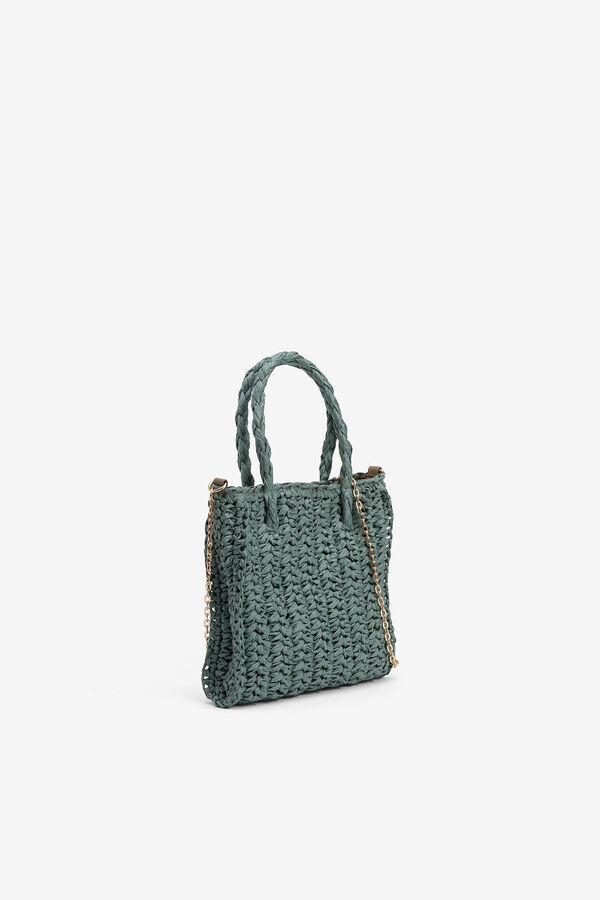 Vilanova Handmade city bag green