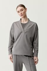 Born Living Yoga Sweatshirt Lua cinzento